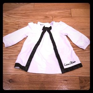 Baby girls Calvin Klein shirt dress